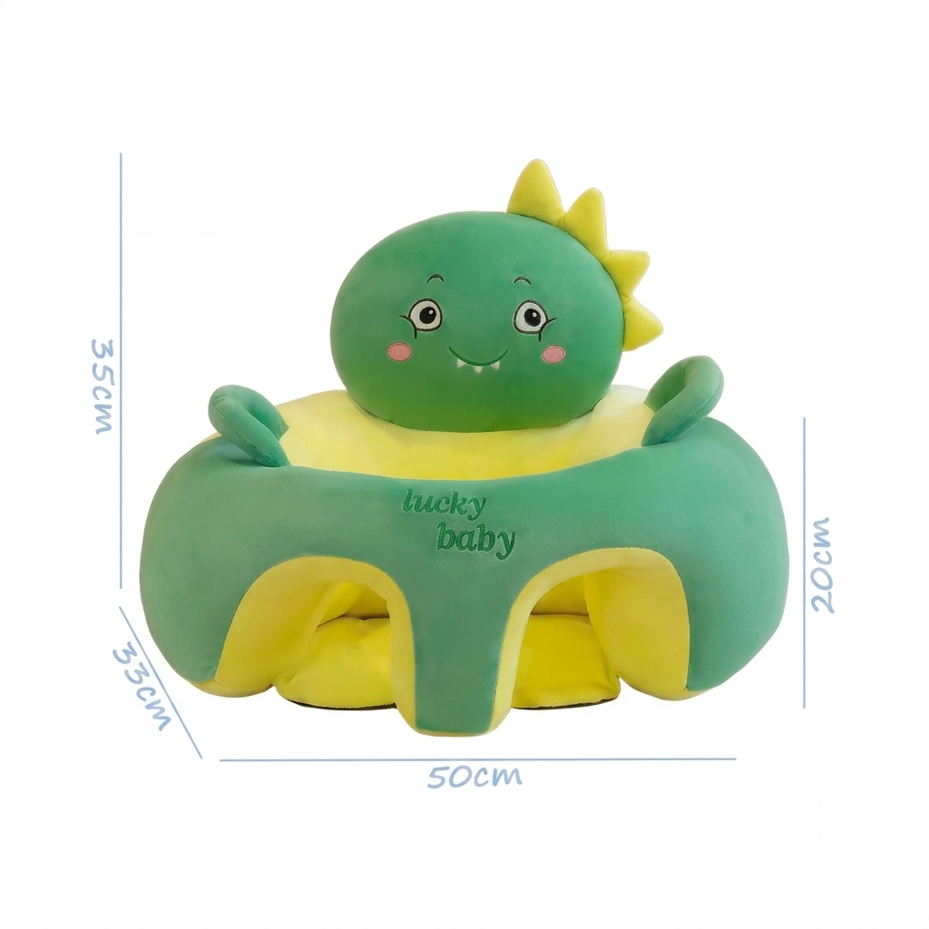 Baby Sofa Seat (Green Dinosaur)